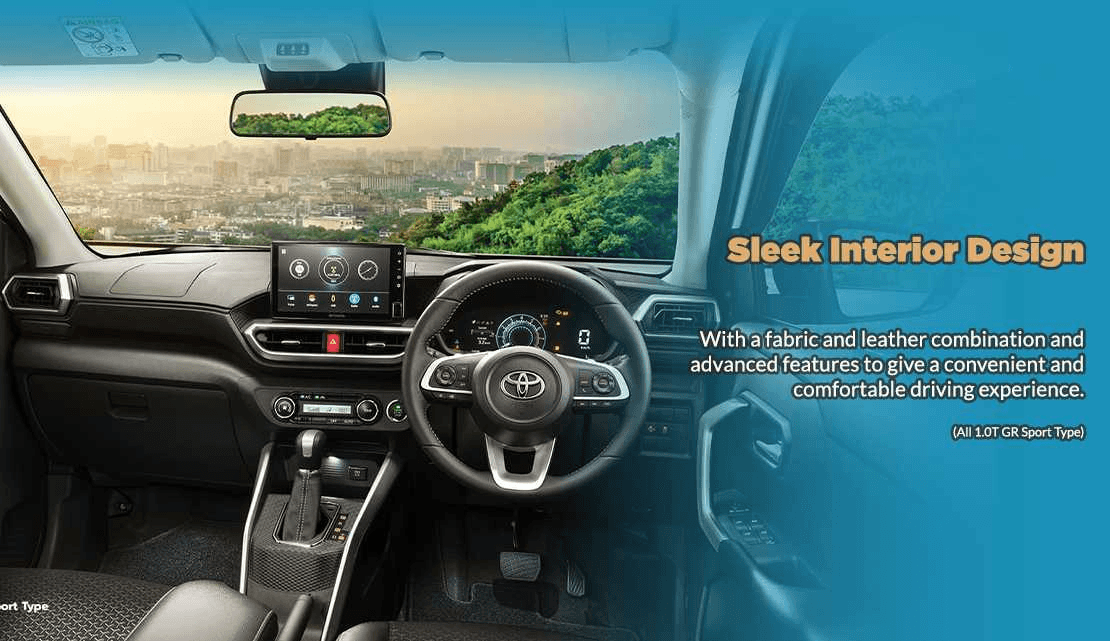dashboard toyota raize